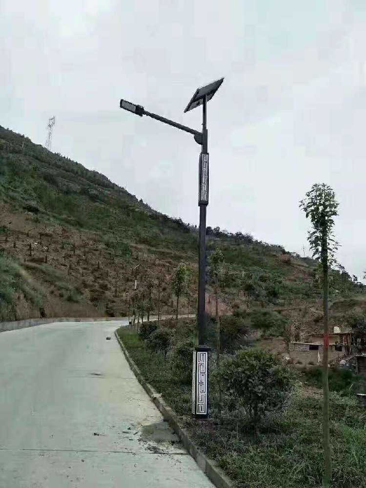 广汉市仿古太阳能路灯